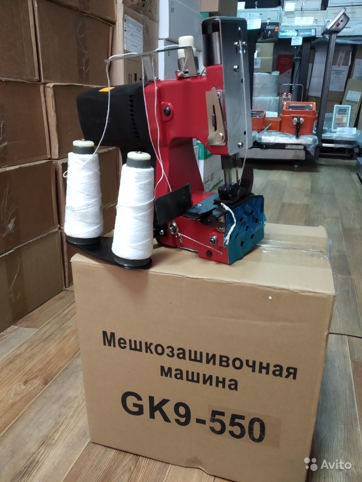 Портативная мешкозашивочная машинка GK9-550